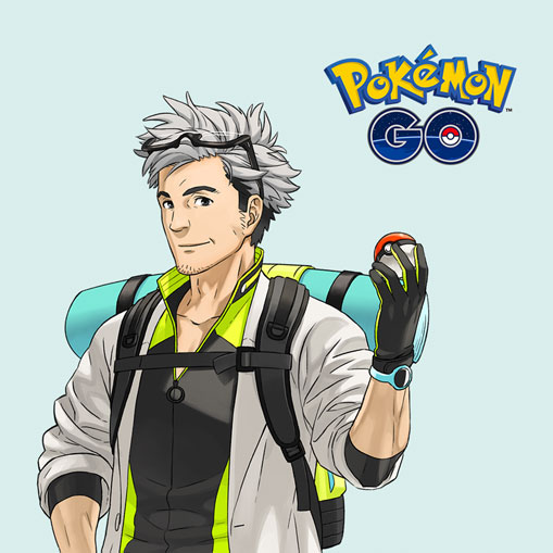 Pokémon GO - Amazing sketch of Professor Willow and Mew for