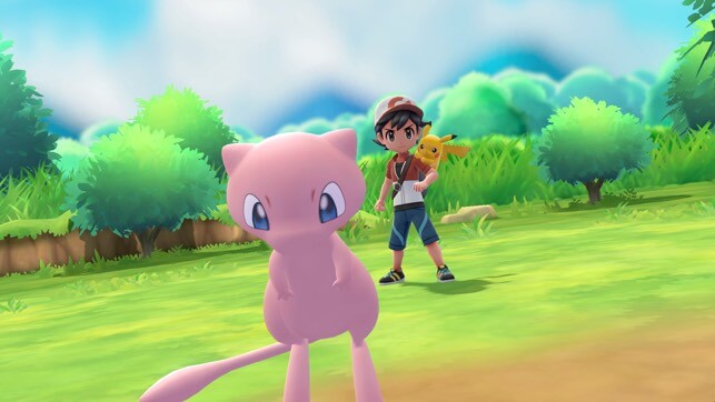 Mew in game
