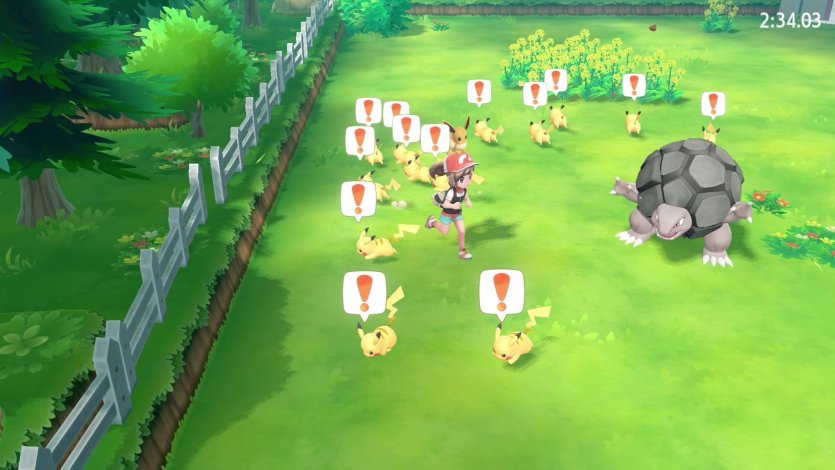 Official Pokemon Let S Go Pikachu And Let S Go Eevee Screenshots And Details For The Special Go Park Minigame In The Play Yard Pokemon Blog
