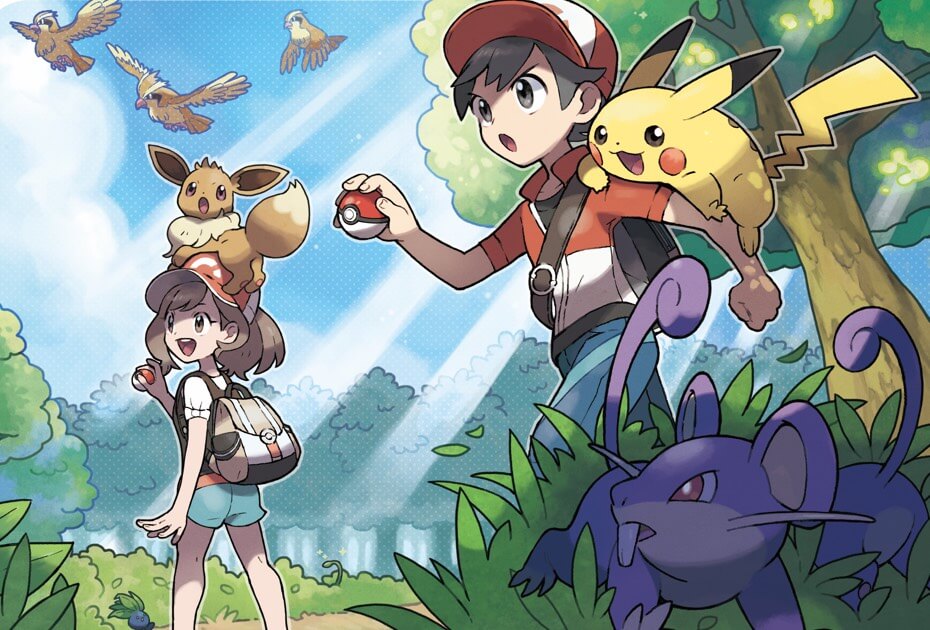 Pokemon: Let's Go: How to Find and Fight Red, Blue, and Green