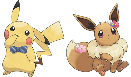 Pokémon Lets Go Pikachu And Pokémon Lets Go Eevee