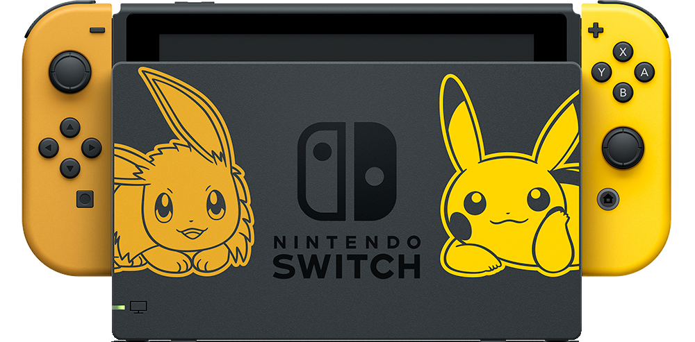 Switch pokemon on sale let's go